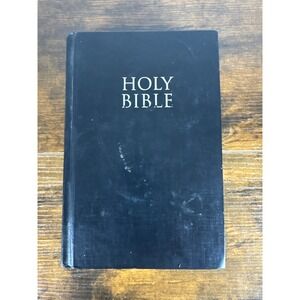 Zondervan NIV Pew Bible Large Print Black Hardcover 2011 ISBN 9780310422884